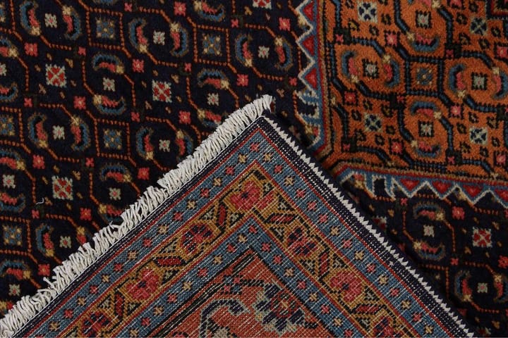 Käsinsolmittu Persialainen Matto 156x393 cm Kelim - Punainen/Tummansininen - Sisustustuotteet - Matot - Itämaiset matot