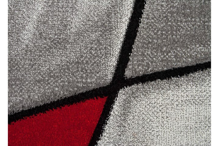 Friezematto London Brilliance 133x190 - Punainen - Sisustustuotteet - Matot - Kuviolliset matot