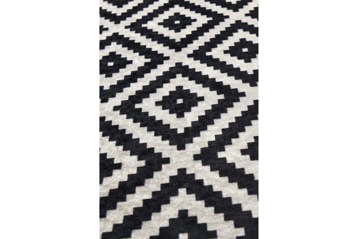 Käytävämatto Blackwhite 80x200 cm - Monivärinen / Sametti - Sisustustuotteet - Matot - Pienet matot
