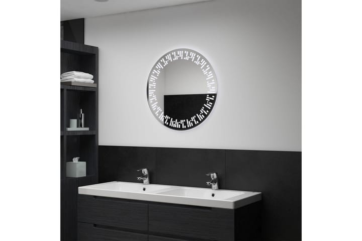 Kylpyhuoneen LED-peili 60 cm - Hopea - Valaistus - Kylpyhuonevalaistus - Kylpyhuonepeili valaistuksella