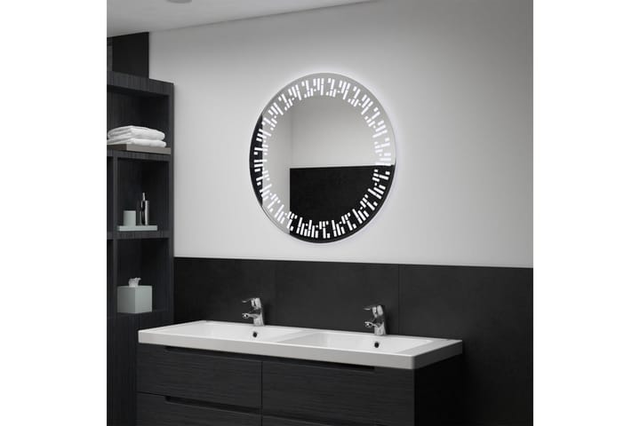 Kylpyhuoneen LED-peili 70 cm - Hopea - Talo & remontointi - Keittiö & kylpyhuone - Kylpyhuone - Kylpyhuonekalusteet - Kylpyhuoneen peilit