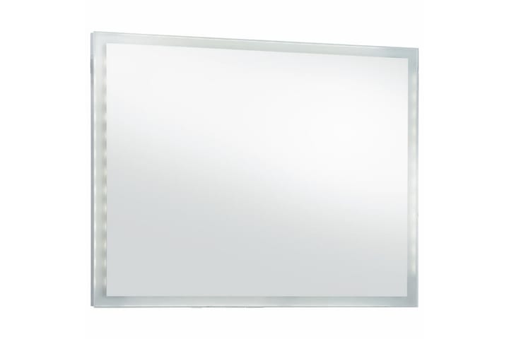 Kylpyhuoneen LED-seinäpeili 100x60 cm - Hopea - Sisustustuotteet - Peilit