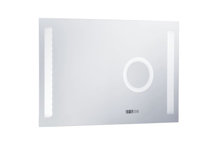 Kylpyhuoneen LED-seinäpeili kosketussensorilla 100x60 cm - Hopea - Sisustustuotteet - Peilit