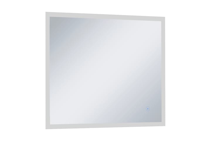 Kylpyhuoneen LED-seinäpeili kosketussensorilla 60x50 cm - Hopea - Sisustustuotteet - Peilit
