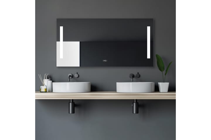 Kylpyhuonepeili Valdö 60 cm LED-valaistus - Sisustustuotteet - Peili