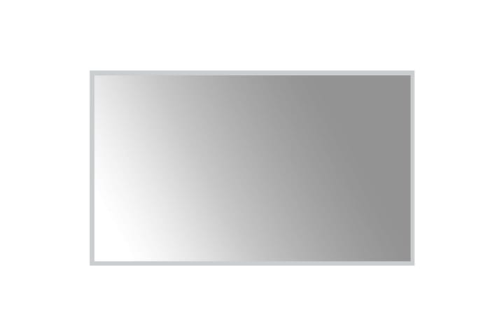 LED-kylpyhuoneen peili 100x60 cm - Läpinäkyvä - Sisustustuotteet - Peili