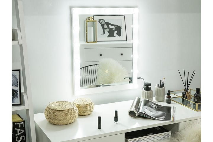 Peili Perala LED 50x60 cm - Läpinäkyvä - Talo & remontointi - Keittiö & kylpyhuone - Kylpyhuone - Kylpyhuonetarvikkeet