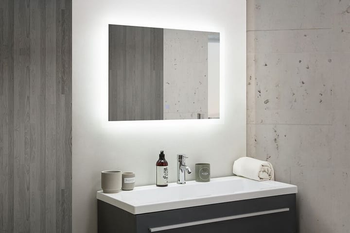 Peili Purefoy LED 60x80 cm - Hopea - Talo & remontointi - Keittiö & kylpyhuone - Kylpyhuone - Kylpyhuonekalusteet - Kylpyhuoneen peilit