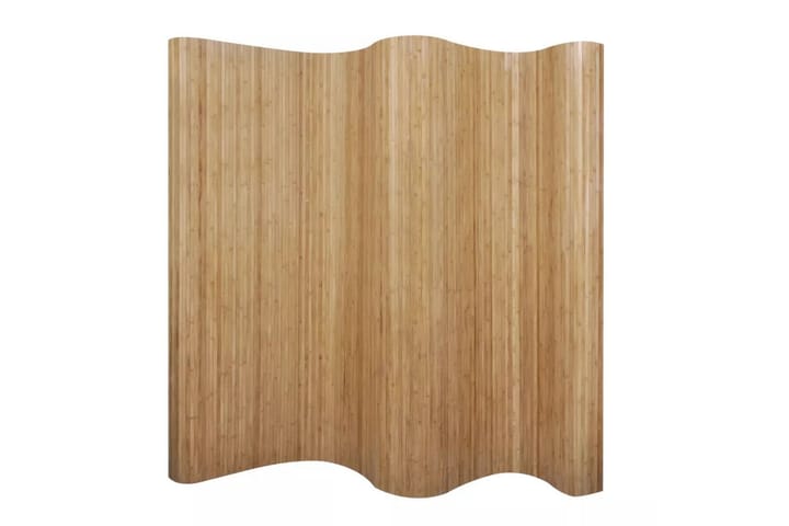 Tilanjakaja bambu 250x165 cm luonnollinen - Ruskea - Sisustustuotteet - Pienet kalusteet - Tilanjakajat & sermit