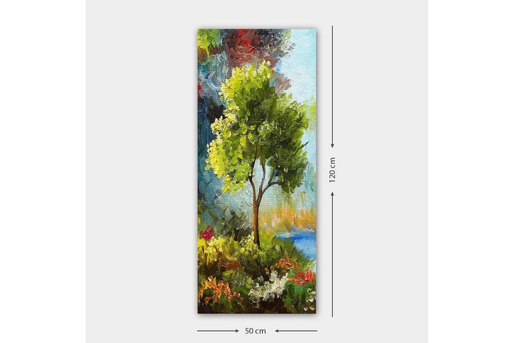 Canvastaulu DKY Floral & Botanical Monivärinen - 50x120 cm - Sisustustuotteet - Seinäkoristeet - Canvas-taulut