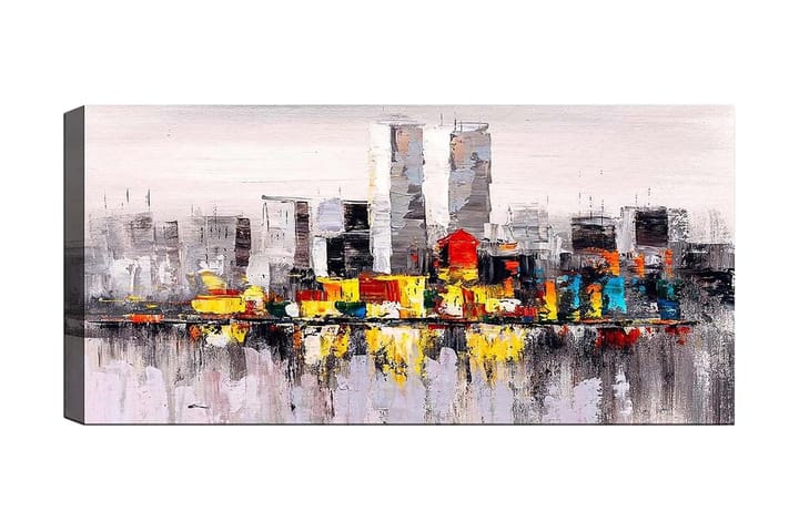 Canvastaulu YTY Buildings & Cityscapes Monivärinen - 120x50 cm - Sisustustuotteet - Seinäkoristeet - Canvas-taulut