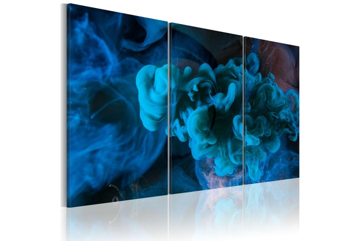 Taulu Suuri sininen 120x80 - Saatavana usean kokoisena - Sisustustuotteet - Seinäkoristeet - Canvas-taulut