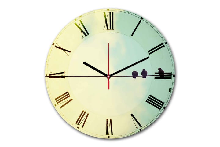 Koristeellinen MDF kello - Sisustustuotteet - Taulut & taide - Canvas-taulut