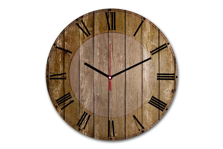 Koristeellinen MDF kello - Sisustustuotteet - Seinäkoristeet - Kellot