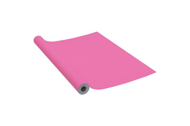 Itseliimautuva huonekalukalvo korkeakiilto pinkki 500x90 cm - Pinkki - Sisustustuotteet - Seinäkoristeet - Laattakoriste kylpyhuoneeseen