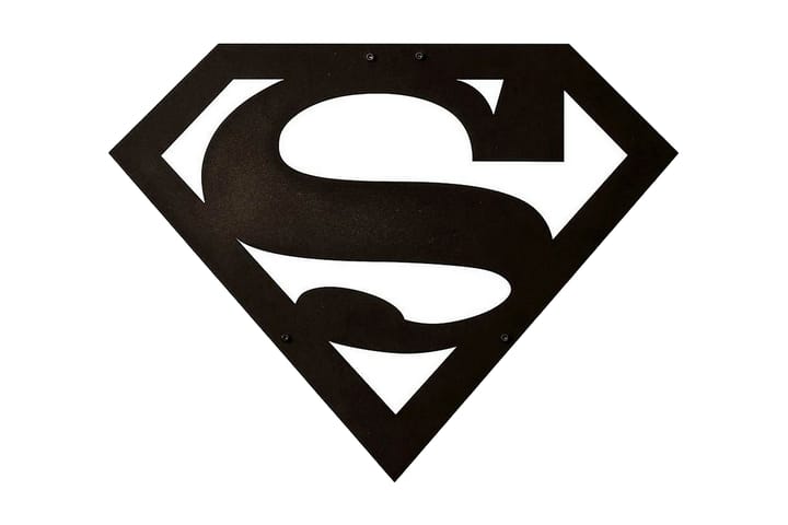 Koriste Superman Metalli - Homemania - Sisustustuotteet - Seinäkoristeet - Metallikyltit