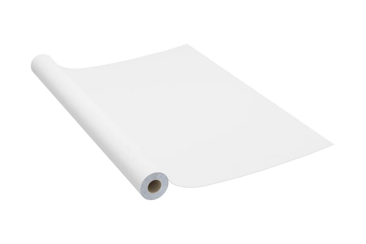 Itseliimautuva huonekalukalvo valkoinen 500x90 cm PVC - Valkoinen - Sisustustuotteet - Seinäkoristeet - Sisustusmuovi & laattakoriste - Ikkunakalvot