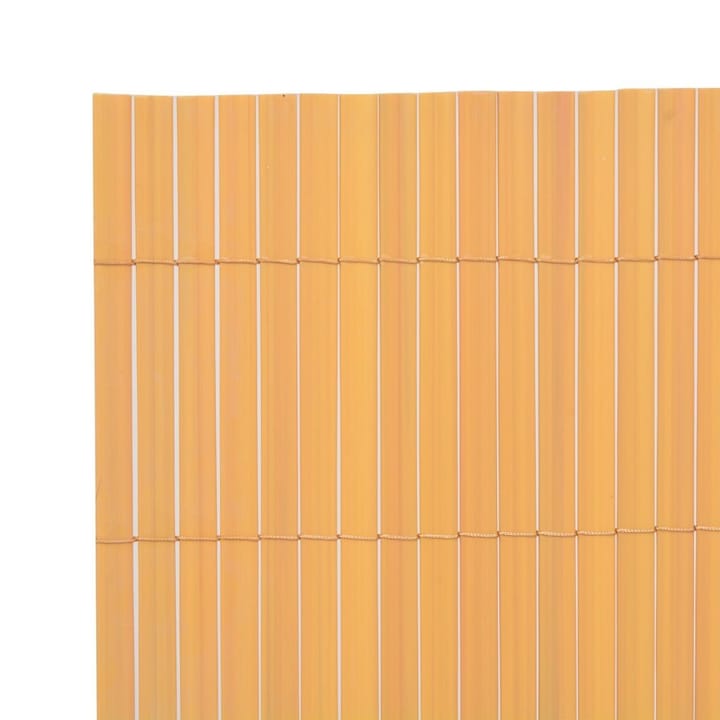 Kaksipuolinen puutarha-aita PVC 90x300 cm keltainen - Keltainen - Sisustustuotteet - Seinäkoristeet - Sisustusmuovi & laattakoriste - Ikkunakalvot
