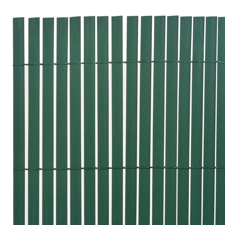 Kaksipuolinen puutarha-aita PVC 90x300 cm vihreä - Vihreä - Sisustustuotteet - Seinäkoristeet - Sisustusmuovi & laattakoriste - Ikkunakalvot