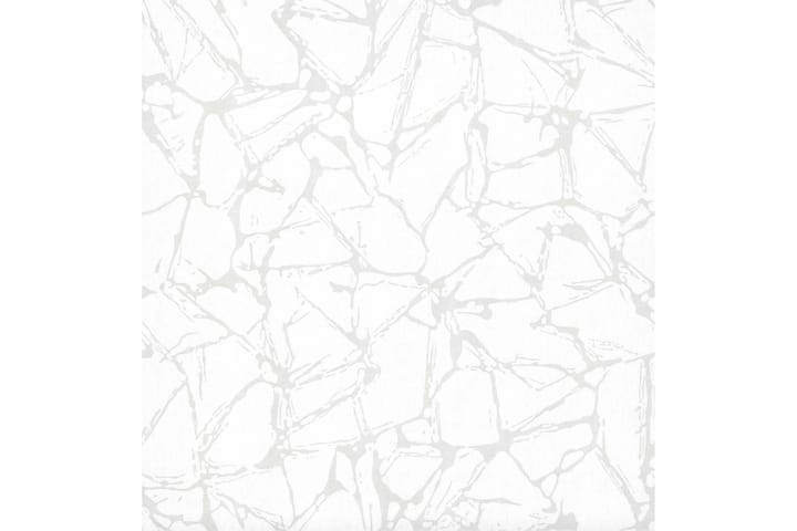 Tapetti Glaze 0,52x10,05 m Valkoinen - 1838 Wallcoverings - Sisustustuotteet - Seinäkoristeet - Tapetit - Kuviolliset tapetit