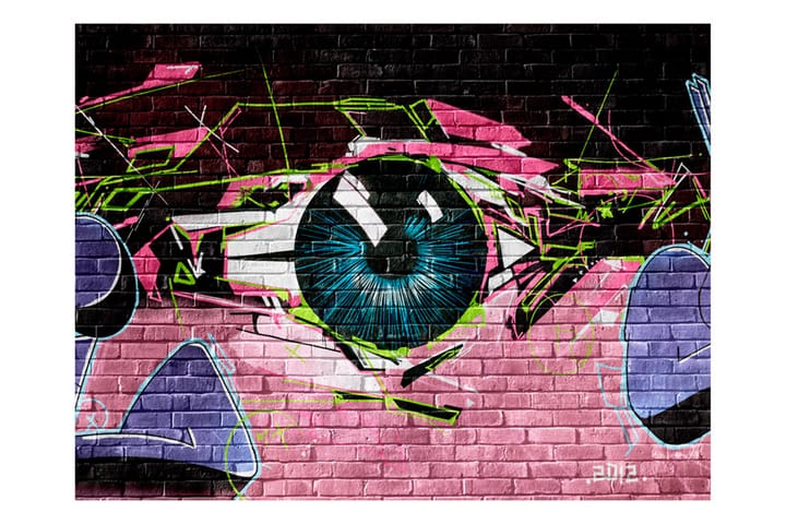 Valokuvatapetti Eye Graffiti 300x231 - Artgeist sp. z o. o. - Sisustustuotteet - Seinäkoristeet - Tapetit - Valokuvatapetit