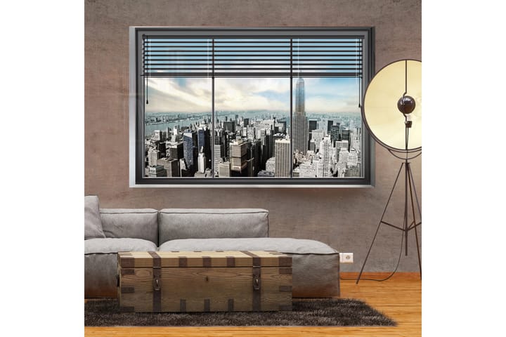 Valokuvatapetti New York Window 300x210 - Artgeist sp. z o. o. - Sisustustuotteet - Seinäkoristeet - Tapetit - Valokuvatapetit