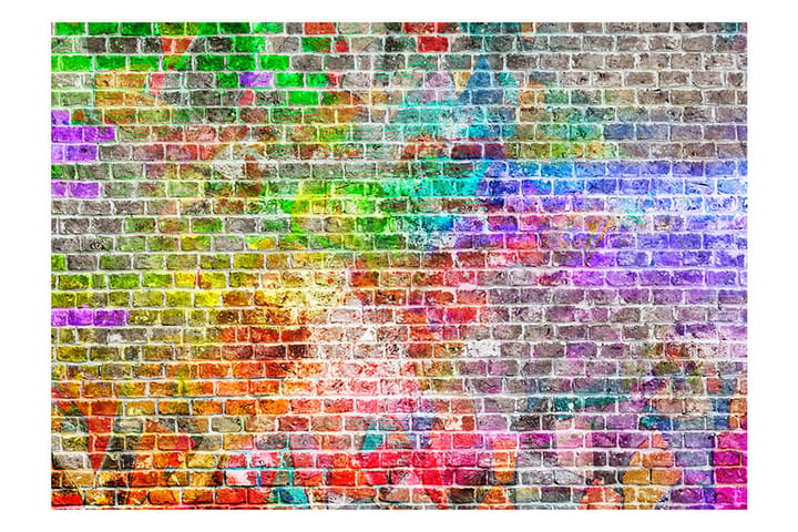 Valokuvatapetti Rainbow Wall 300x210 - Artgeist sp. z o. o. - Sisustustuotteet - Seinäkoristeet - Tapetit - Valokuvatapetit