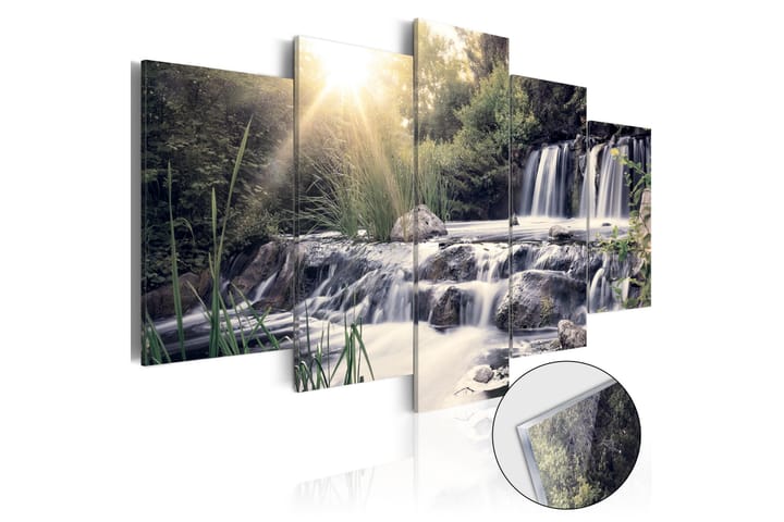 Taulu akryylillä Waterfall Of Dreams 100x50 - Saatavana usean kokoisena - Sisustustuotteet - Seinäkoristeet - Taulut & taide