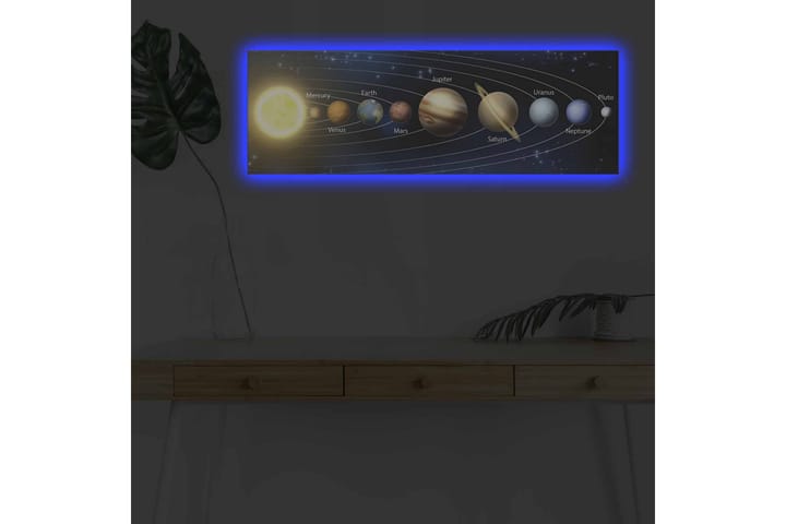 Seinäkoriste LED-valaistu Canvas Maalaus - Sisustustuotteet - Seinäkoristeet - Canvas-taulut