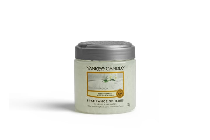 Tuoksukynttilä Fragrance Spheres Fluffy Towels - Yankee Candle - Sisustustuotteet - Kynttilä & tuoksut