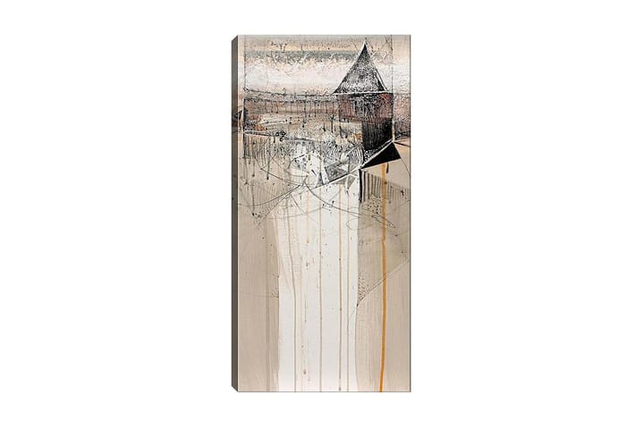 Canvastaulu DKY Abstract & Fractals Monivärinen - 50x120 cm - Sisustustuotteet - Seinäkoristeet