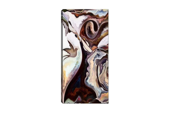 Canvastaulu DKY Abstract & Fractals Monivärinen - 50x120 cm - Sisustustuotteet - Taulu & taide - Canvas-taulu
