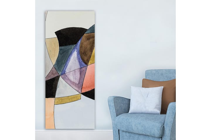 Canvastaulu DKY Abstract & Fractals Monivärinen - 50x120 cm - Sisustustuotteet - Taulu & taide - Canvas-taulu