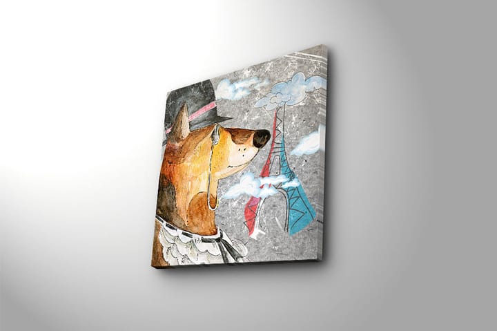 Canvastaulu Monivärinen - 45x45 cm - Sisustustuotteet - Taulut & taide - Canvas-taulut