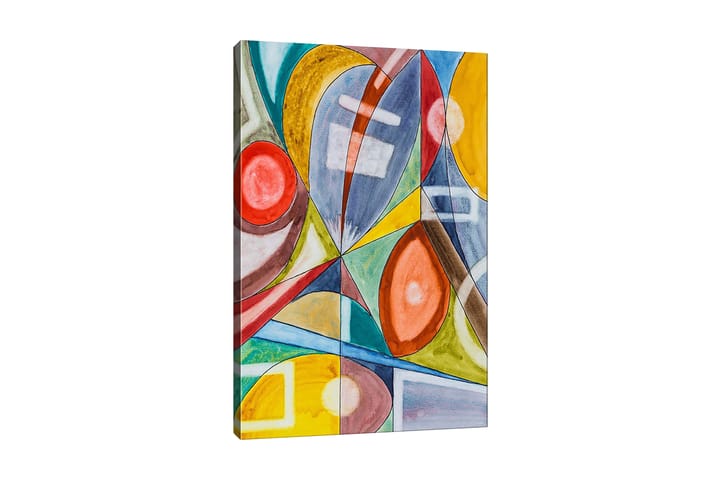 Canvastaulu Monivärinen - 50x70 cm - Sisustustuotteet - Taulu & taide - Canvas-taulu