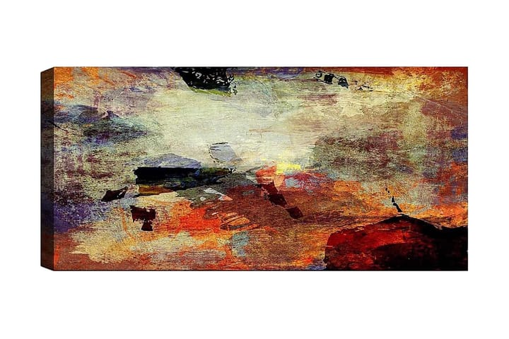 Canvastaulu YTY Abstract & Fractals Monivärinen - 120x50 cm - Sisustustuotteet - Taulu & taide - Canvas-taulu