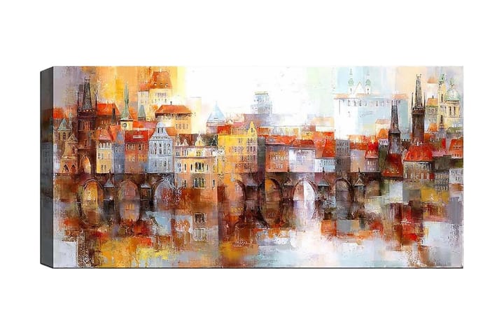 Canvastaulu YTY Buildings & Cityscapes Monivärinen - 120x50 cm - Sisustustuotteet - Taulu & taide - Canvas-taulu