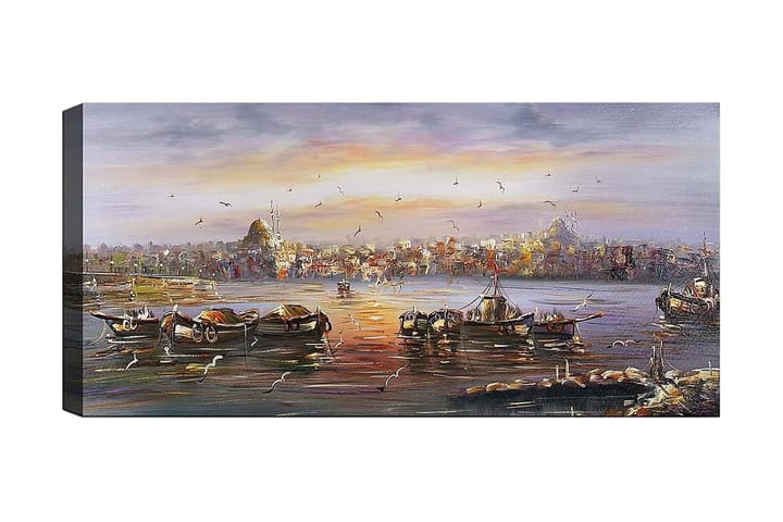 Canvastaulu YTY Cities & Countries Monivärinen - 120x50 cm - Sisustustuotteet - Taulu & taide - Canvas-taulu