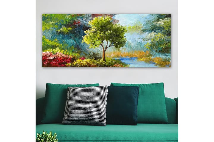 Canvastaulu YTY Landscape & Nature Monivärinen - 120x50 cm - Sisustustuotteet - Taulu & taide - Canvas-taulu