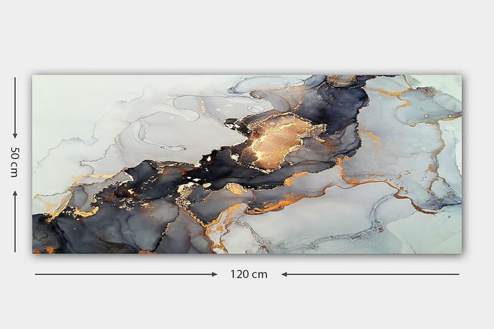Canvastaulu YTY Landscape & Nature Monivärinen - 120x50 cm - Sisustustuotteet - Taulut & taide - Canvas-taulut