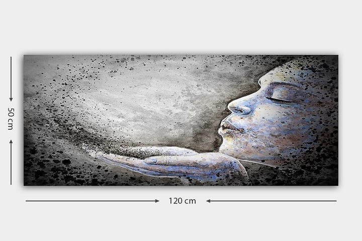 Canvastaulu YTY People Monivärinen - 120x50 cm - Sisustustuotteet - Taulut & taide - Canvas-taulut
