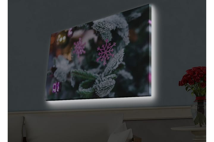 Seinäkoriste LED-valaistu Canvas Maalaus - Sisustustuotteet - Taulut & taide - Canvas-taulut
