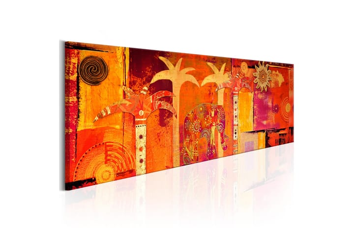 Taulu African Collage 150x50 - Sisustustuotteet - Taulut & taide - Canvas-taulut