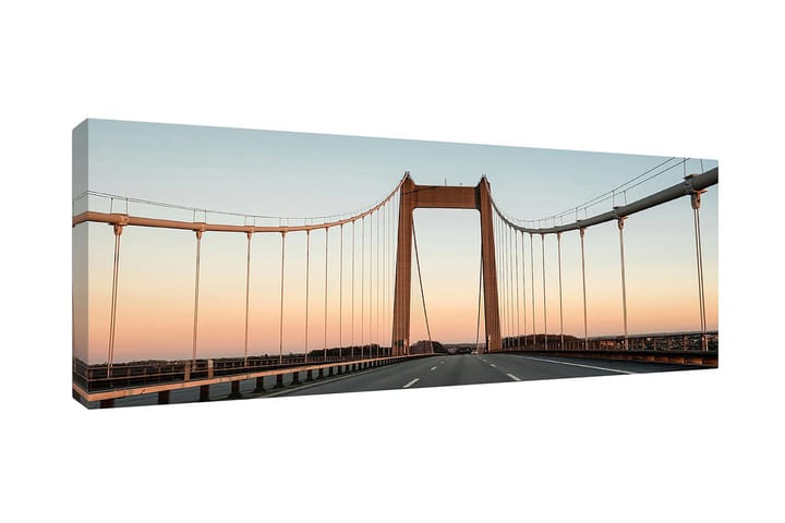 Taulu Canvas Bridge sunset - 60x150 cm - Sisustustuotteet - Taulut & taide - Canvas-taulut
