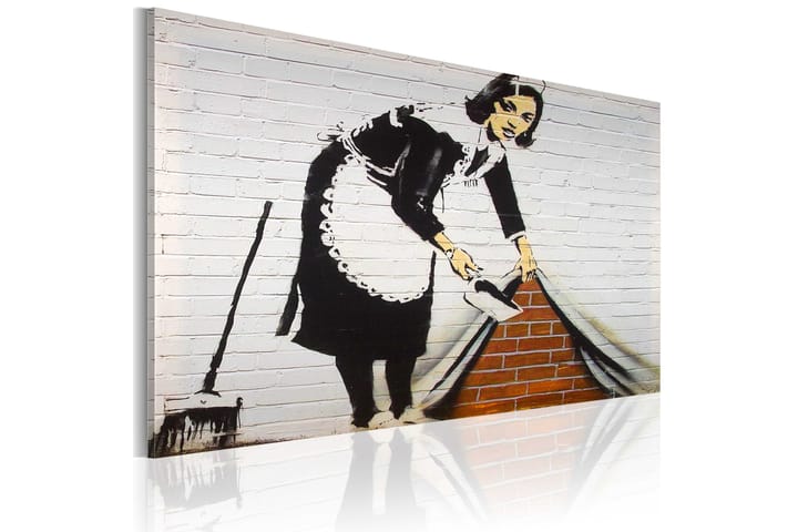 Taulu Cleaning Lady Banksy 60x40 - Artgeist sp. z o. o. - Sisustustuotteet - Taulu & taide - Canvas-taulu