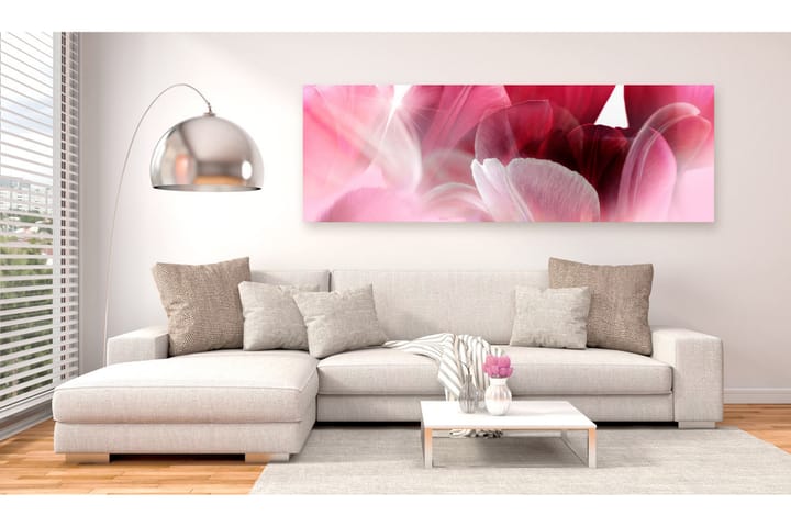Taulu Flowers Pink Tulips 120x40 - Artgeist sp. z o. o. - Sisustustuotteet - Taulu & taide - Canvas-taulu