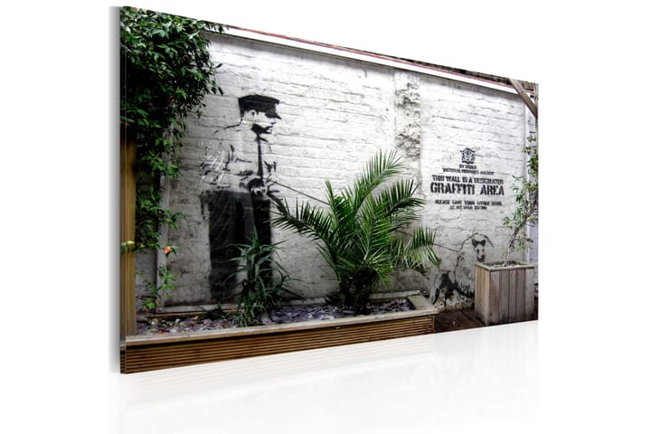 Taulu Graffiti Area Banksy 60x40 - Artgeist sp. z o. o. - Sisustustuotteet - Taulut & taide - Canvas-taulut