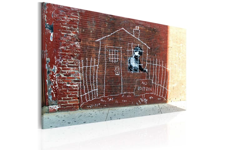 Taulu Grounded Banksy 60x40 - Artgeist sp. z o. o. - Sisustustuotteet - Taulut & taide - Canvas-taulut