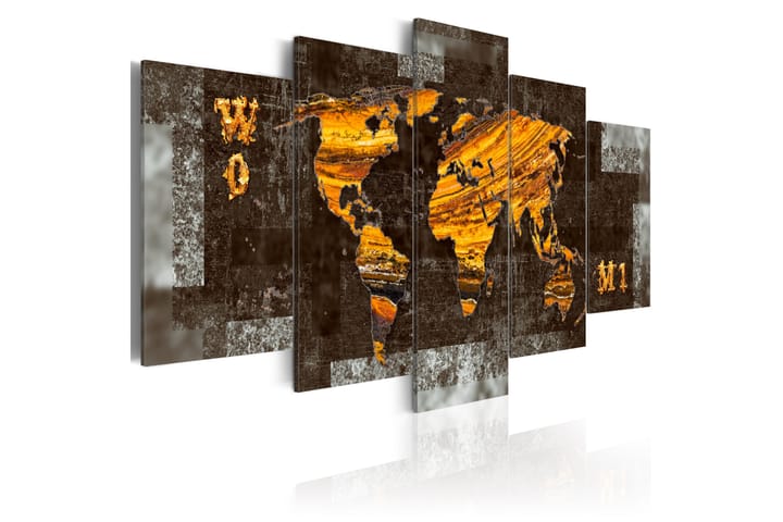 Taulu Hidden Treasure World Map 100x50 - Artgeist sp. z o. o. - Sisustustuotteet - Taulut & taide - Canvas-taulut