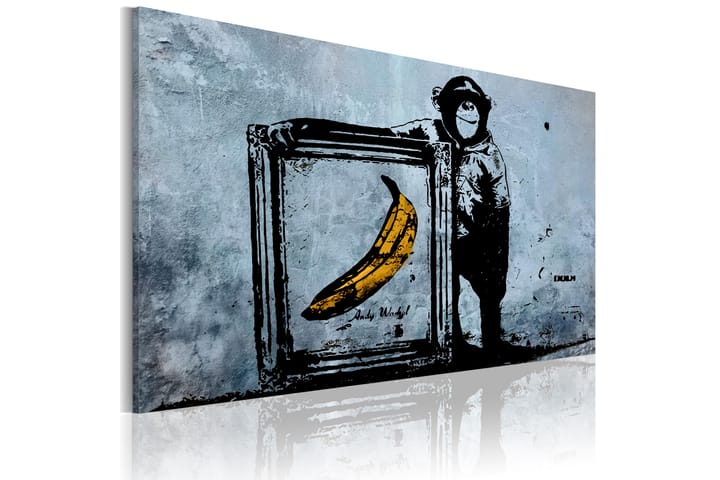 Taulu Inspired By Banksy 90x60 - Artgeist sp. z o. o. - Sisustustuotteet - Taulu & taide - Canvas-taulu